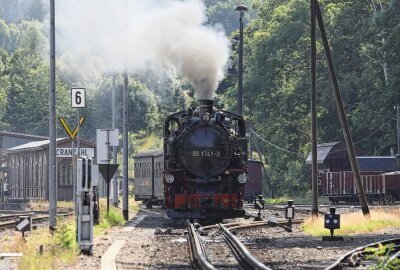 Eisenbahn- und Familienfest: Fichtelbergbahn wird 125 Jahre - Die Fichtelbergbahn wird 125 Jahre Foto: Thomas Fritzsch/PhotoERZ