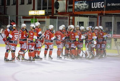 Eispiraten-Sieg gegen HC Skoda Plzen - Eispiraten Crimmitschau gegen HC Pizen. Foto: Andreas Kretschel