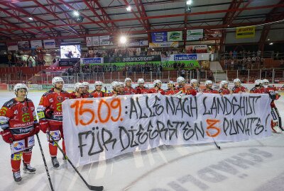 Eispiraten-Sieg gegen HC Skoda Plzen - Eispiraten Crimmitschau 06.09.2023 gegen HC Pizen. Foto: Andreas Kretschel