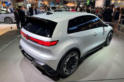 Elektrisch und exotisch: Das sind die Neuheiten der IAA - Das ID. GTI Concept von Volkswagen kommt als handlicher Breitensportler im Geist des allerersten Golf GTI zur IAA Mobility.