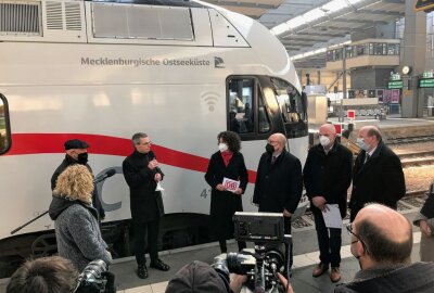 Endlich: Chemnitz ist wieder am DB-Fernverkehrsnetz! - Ab Juni rollt der IC von Chemnitz bis an die Ostsee. Foto: Rico Hinkel