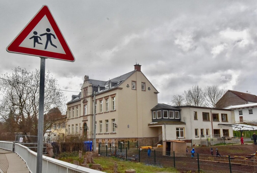 In Bräunsdorf wird weiter in Kita und Grundschule investiert. Foto: Steffi Hofmann 