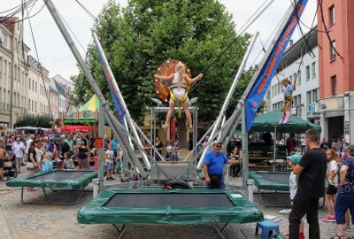 Erfolgreiches Comeback des großen Marktfestes in Crimmitschau - Crimmitschauer Marktfest feiert ein erfolgreiches Comeback! Foto: Thomas Michel