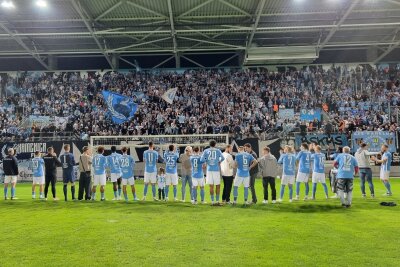 Chemnitzer FC fährt ersten Saisonsieg ein ! Foto: Harry Haertel