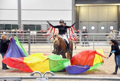 Erlebnismesse: So lief die 25. "Partner Pferd" in Leipzig - Aktionsring Vorführung. Foto: Maik Bohn