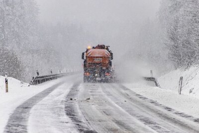 Erneut Schneefall im Erzgebirge erwartet - Es wird erneut Schneefall im Erzgebirge erwartet. Foto: André März
