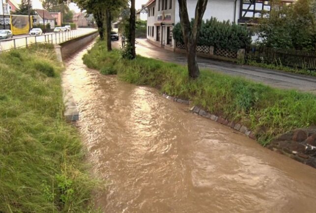 Westsachsen und Teile des Erzgebirges wurden auch Opfer der Flut. Foto: Andre März