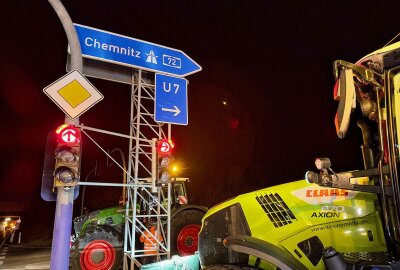 Erneute Bauernproteste: Autobahnauffahrten werden bundesweit blockiert - Inwiefern in Sachsen morgen blockiert wird, bleibt offen. Foto: Daniel Unger