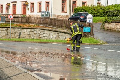 Erneute starke Gewitter im Zwickauer Landkreis - Im Landkreis Zwickau kam es heute erneut zu starken Gewittern. Foto: André März