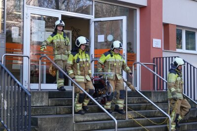 Erneuter Brand auf Schultoilette in Sachsen ausgebrochen - In einer Toilette der 30. Oberschule war ein Brand ausgebrochen.