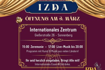 Eröffnung im März: Erstes internationales Zentrum in Chemnitz entsteht - Am 3. März öffnet das neue Gesellschaftszentrum "IZDA" auf dem Sonnenberg seine Türen. Foto: IZDA Chemnitz