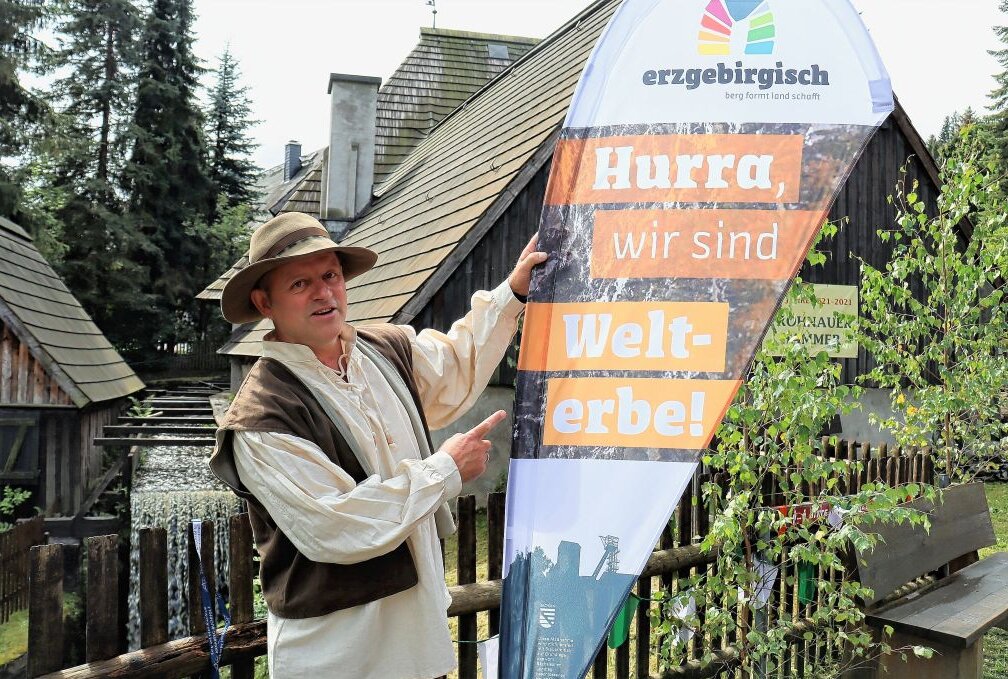 Auch Kurator Jörg Bräuer freut sich immer wieder über den UNESCO-Welterbe-Titel. Foto: Ilka Ruck