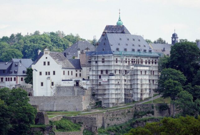 Ansichten wie diese vom Schloss Wolkenstein bekam das TV-Publikum während des Erzgebirgskrimis mehr als einmal zu sehen. Foto: Andreas Bauer