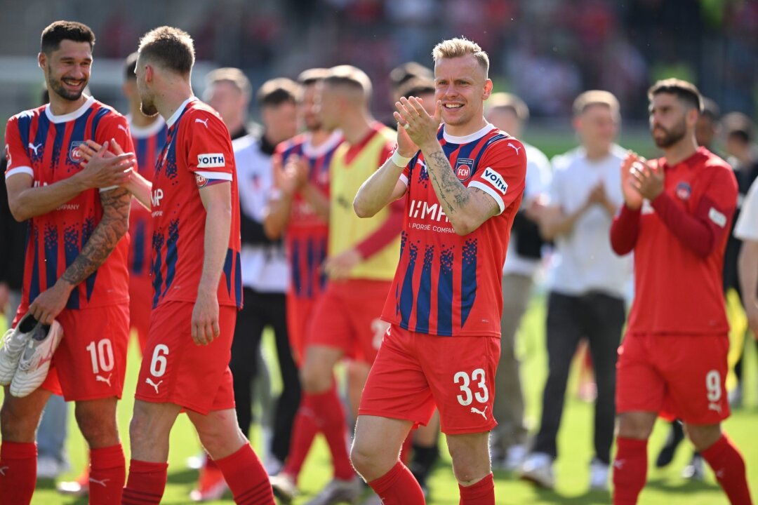 Europapokal: Heidenheim und Hoffenheim feiern Bayer-Sieg - Heidenheim spielt in der kommenden Saison in der Conference League.