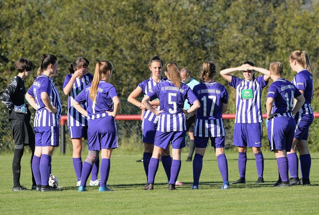 FCE-Frauen treffen im Pokal auf den CFC - Die FCE-Frauen treffen im Pokal auf die Frauen des Chemnitzer FC. Foto: Ralf Wendland