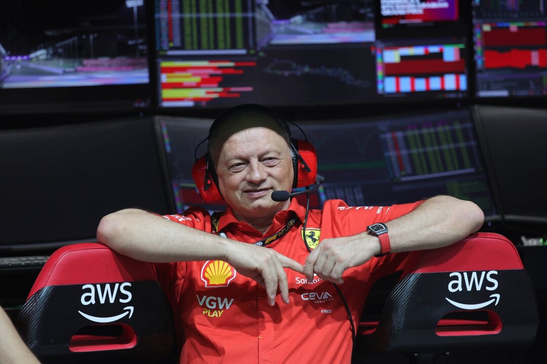 Ferrari bastelt am Superteam: Red-Bull-Imperium wankt - Frédéric Vasseur ist der Teamchef von Ferrari.