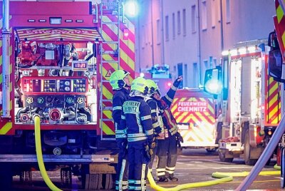 Feuer bricht in einer Wohnung in Hilbersdorf aus - Ein Brand ist in einem Wohnhaus in Hilbersdorf ausgebrochen. Foto: Harry Härtel