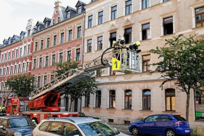 Feuer in verlassener Wohnung: War es Brandstiftung? - In Chemnitz brach in einer Wohnung ein Feuer aus. Foto: Harry Härtel