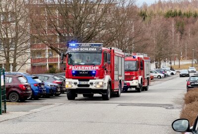 Feuerwehreinsatz an Auer Schule auf dem Brünlasberg - In der Brünlasbergschule schlug eine Brandmeldeanlage Alarm. Foto: Daniel Unger