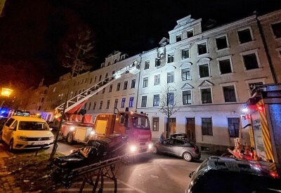 Feuerwehreinsatz in Chemnitz: Was war geschehen? - Die Feuerwehr konnte an der Einsatzstelle keinen Brand feststellen. Foto: Harry Härtel
