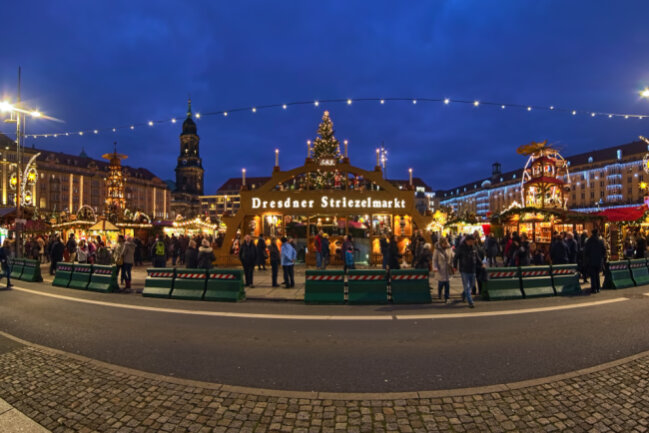 Wird es in Dresden den gewohnten Striezelmarkt 2022 geben? 