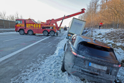 Ein weiterer Unfall ereignete sich gegen 14.10 Uhr. Foto: Andreas Kretschel