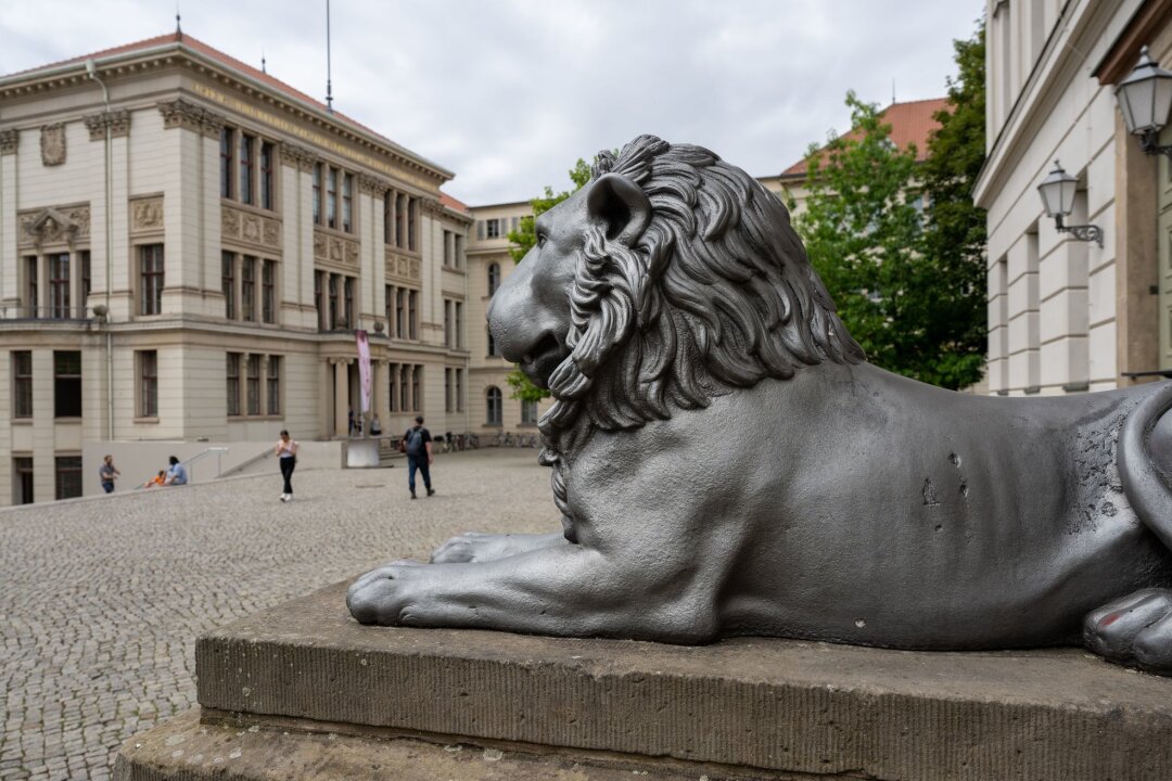 Forschungsinstitut soll Lösungen für Strukturwandel finden - Blick auf den Campus der Martin-Luther-Universität (MLU) in Halle.