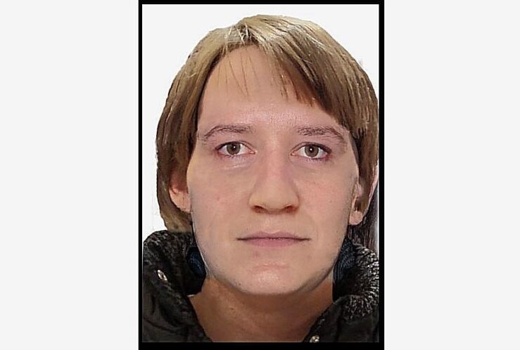 Frauenleiche an Autobahn gefunden: Polizei bittet um Hinweise - Gesichtsrekonstruktion des Opfers von 2009. Quelle: Kriminalpolizeidirektion Heidelberg
