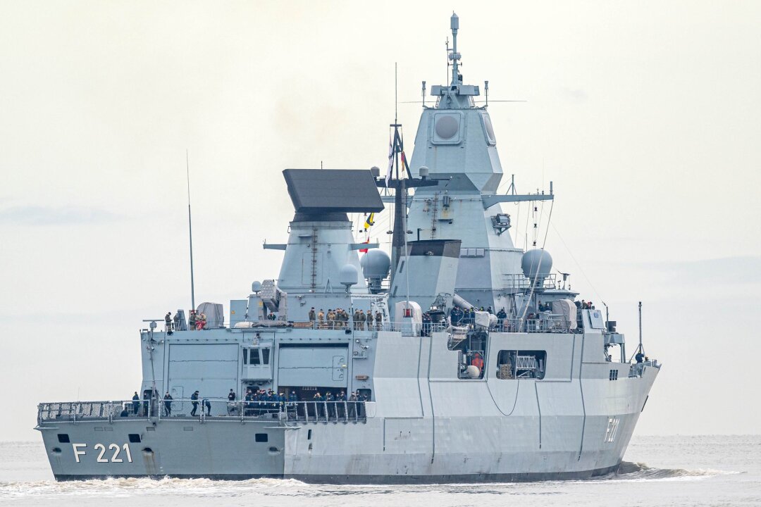 Fregatte "Hessen" hat Einsatz im Roten Meer beendet - Die Fregatte "Hessen" war seit dem 23. Februar im Roten Meer im Einsatz gewesen.