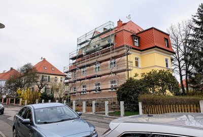 Freiberg: Leblose Person in Wohnung gefunden - Die Johann-Sebastian-Bach-Straße in Freiberg. Foto: Harry Härtel