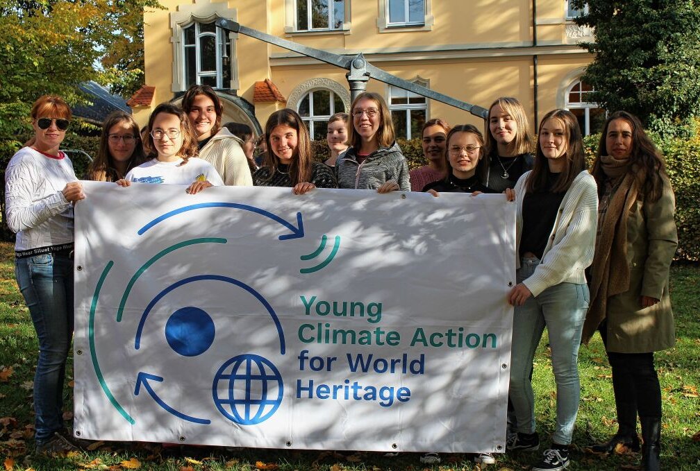Freiberg: Schüler übernehmen Verantwortung für das Klima - Schüler trafen sich im Pi-Haus zu einem Workshop im Rahmen des Projekts "Young Climate Action for World Heritage". Foto: Renate Fischer