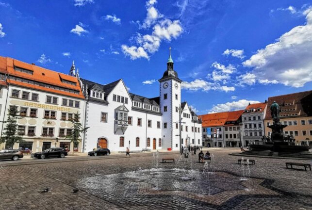 Freiberger Rathaus. Foto: Pixabay