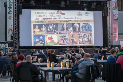 Freiberger Sommernächte zeigen erstes Konzert eines Idols - Freiberger Sommernächte - Filmnacht "LINDEMANN-Live in Moscow". Foto Marcel Schlenkrich
