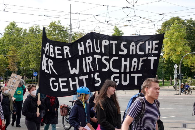 Fridays for Future ruft am 23. September zum Globalen Klimastreik in Chemnitz auf. Foto: Harry Härtel