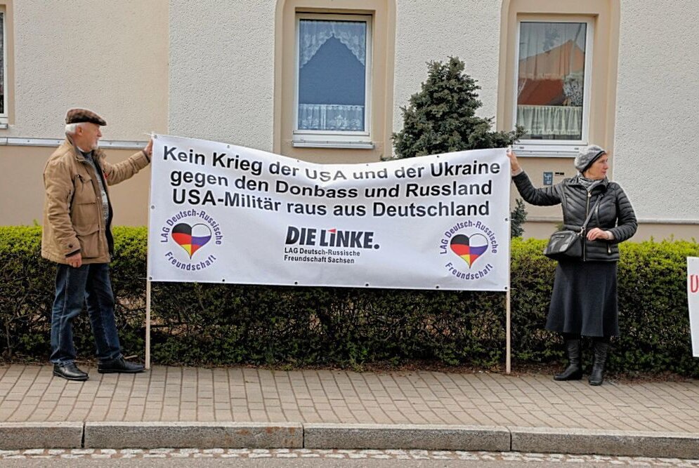 In Frankenberg findet heute eine Friedensdemo statt. Foto: ChemPic