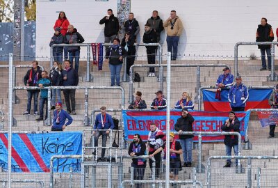 FSV verpasst Heimsieg gegen Eilenburg - Im Bild: Fans des FC Eilenburg. Foto: PICTURE POINT / R. Petzsche
