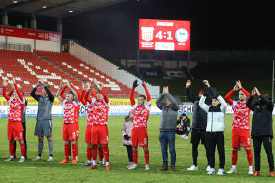 FSV Zwickau fährt souveränen Heimsieg ein - Der FSV Zwickau hat in der Fußball-Regionalliga Nordost das erste Heimspiel des neuen Jahres gewonnen.