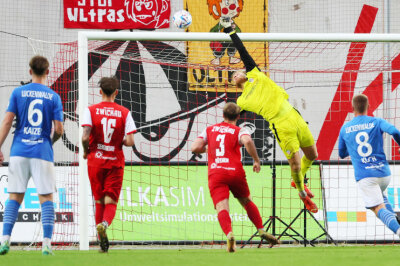 Erfolgreicher Start in die Fußball-Regionalliga Nordost mit 2:0 Sieg gegen Luckenwalde. Foto: Picture Point