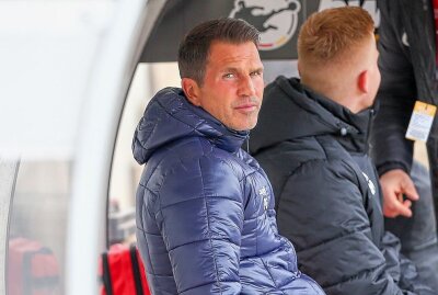 FSV Zwickau: Schwäne erkämpfen Remis gegen SV Waldhof Mannheim - Mannheims Trainer Patrick Glöckner. Foto: Gabor Krieg