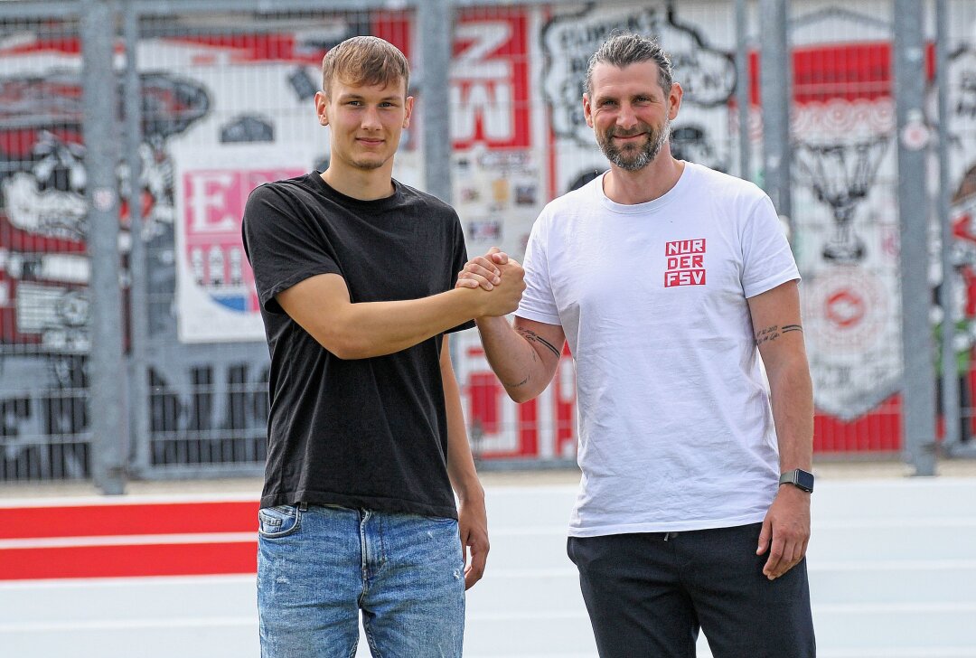 FSV-Zwickau verpflichtet junges Allround-Talent - Jonas Dittrich wird als Spieler beim FSV Zwickau verpflichtet. Foto: Daniel Sacher