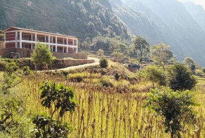 "Für uns ist Bildung ein Grundrecht": Freiberger Schüler helfen Nepal - Shree Kali Devi Secondary School Gati. Foto: nepalfreiberg.de