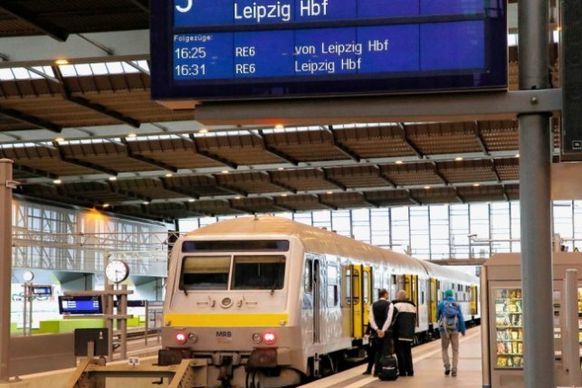 Auf der Strecke zwischen Chemnitz Hauptbahnhof und Leipzig Hauptbahnhof kommt es zu Fahrplanänderungen und Ersatzverkehr. Archivfoto.