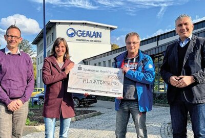 Gealan-Team-Support: Die drei Gewinner 2022 stehen fest! - Das Vereinsprojekt des FC Martinlamitz e.V. ist mit 1.000 Euro bezuschusst wurden. Foto: Marc Schenk