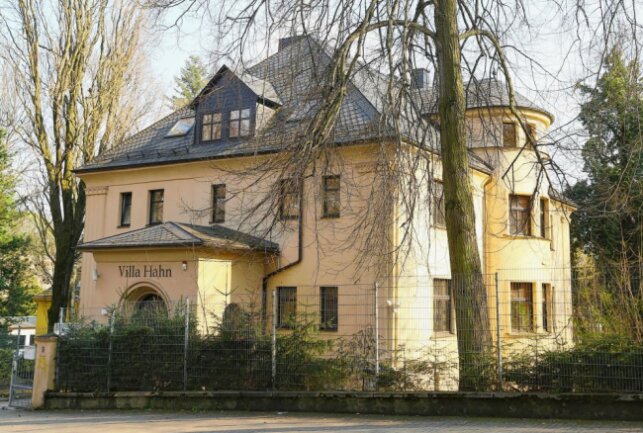 Die Villa Hahn in Chemnitz.Foto: Thomas Fritzsch/PhotoERZ