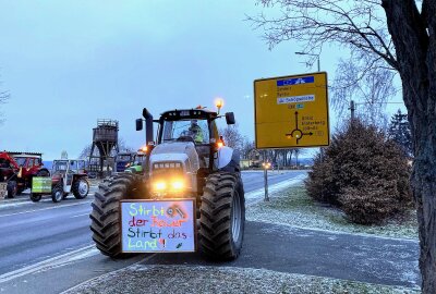 Geistermontag in Plauen: Bauernproteste zeigen Wirkung - Bilder von den einzelnen Veranstaltungsorten in Plauen. Fotos: Karsten Repert
