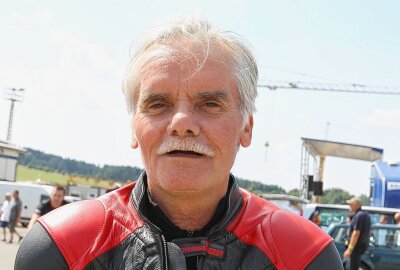 Gern gesehener Gast auf dem Sachsenring und in Zschorlau - Der heutige Jubilar. Foto: Thorsten Horn
