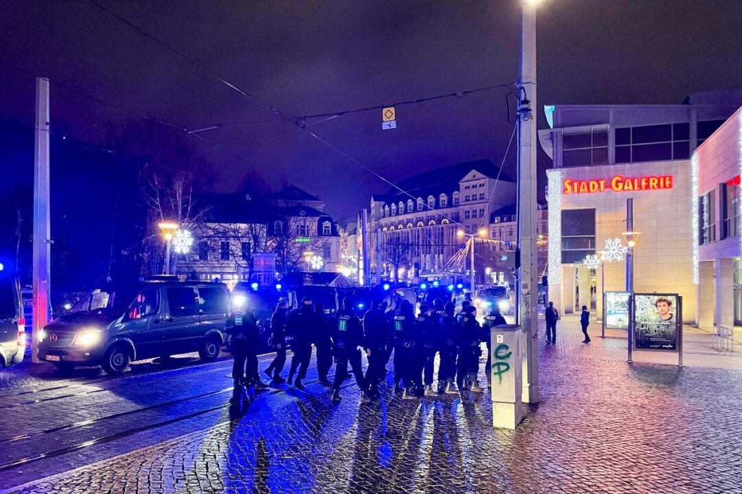 In Plauen kommt es immer wieder zu gewalttätigen Auseinandersetzungen. Foto: Daniel Unger