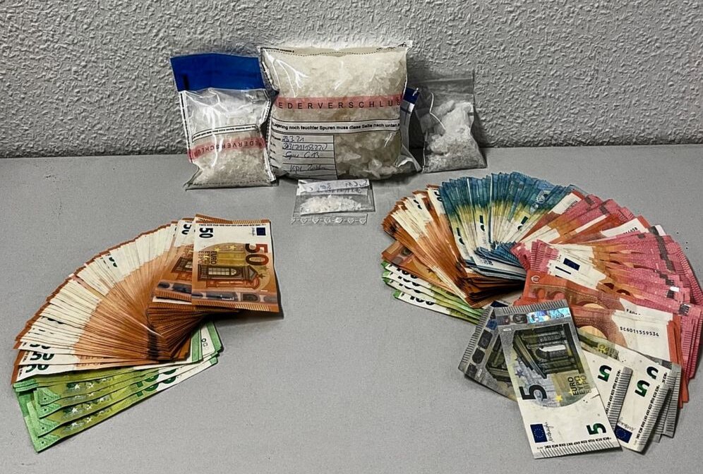 Drogenfund in Glauchau. Foto: Polizeidirektion Zwickau