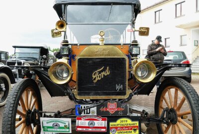 Gornau wird kurzzeitig zum Ford-T-Mekka - Schon viele Oldtimertreffen und Ausfahrten hat dieses Exemplar hinter sich. Foto: Andreas Bauer