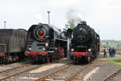 Große Jubiläumsfeier: 150 Jahre Bahnstrecke Zellwaldbahn - Große Jubiläumsfeier in Großschirma. Foto: BW Nossen